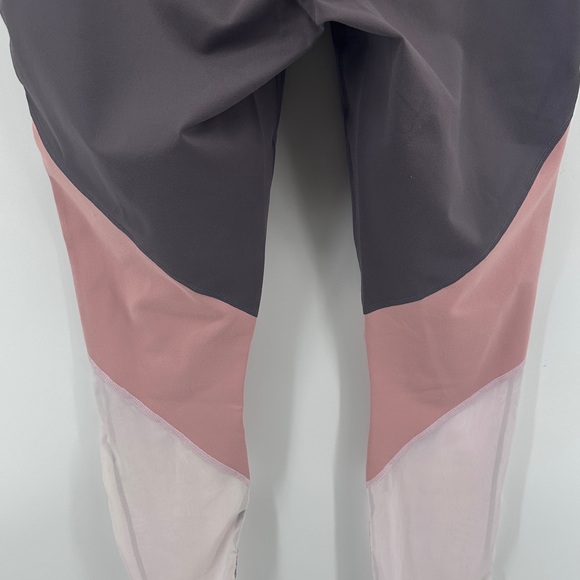 Fabletics Activewear Sporty ColorblockZone High-Waisted Leggings in Charcoal SzL - Picture 11 of 13